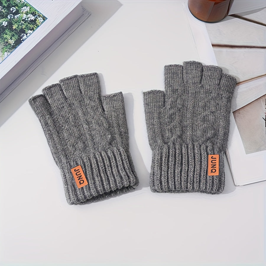 Gants sans doigts coupe-vent de vélo en maille