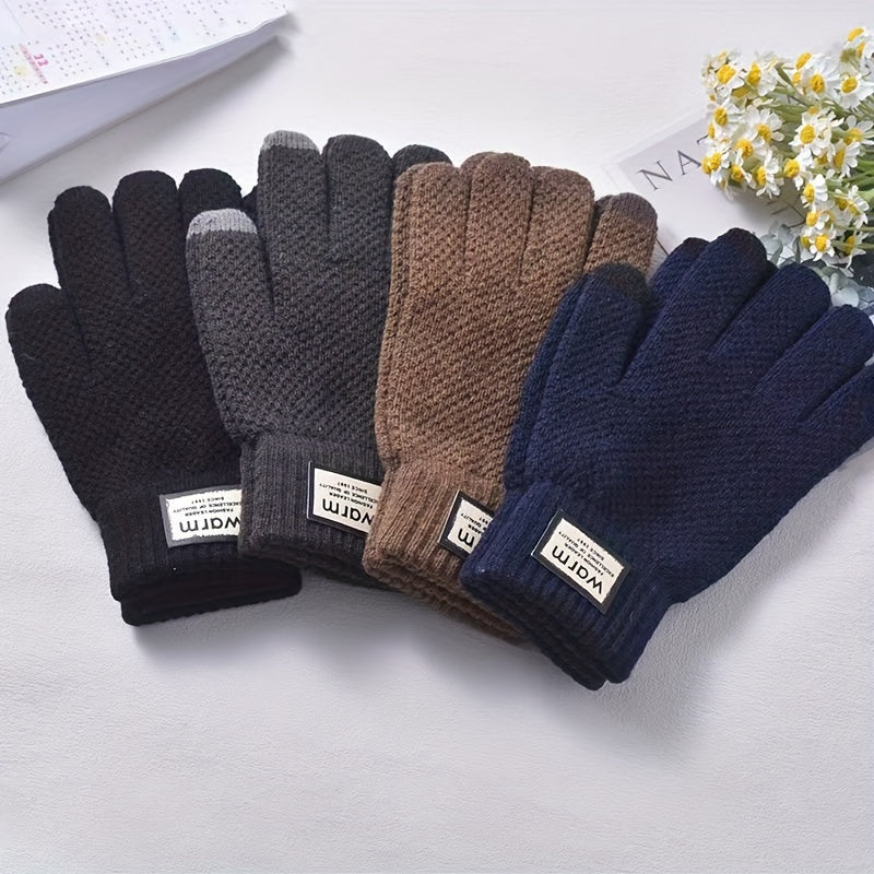 [Noir + Bleu marine + Café + Gris foncé] 4 paires