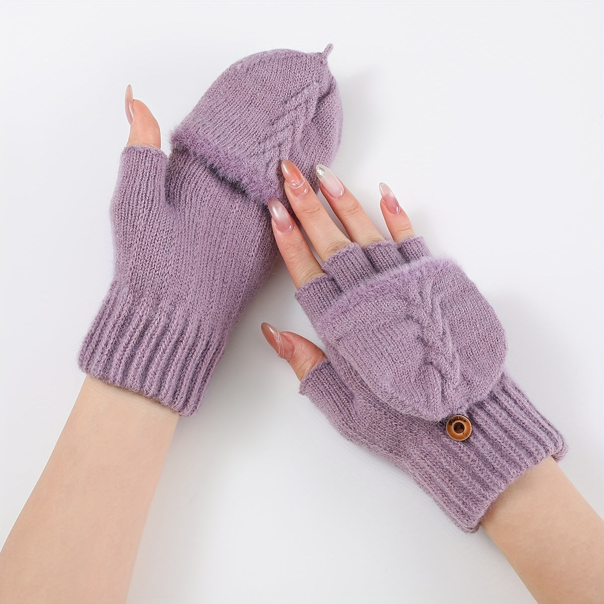 Gants en maille, 7 coloris