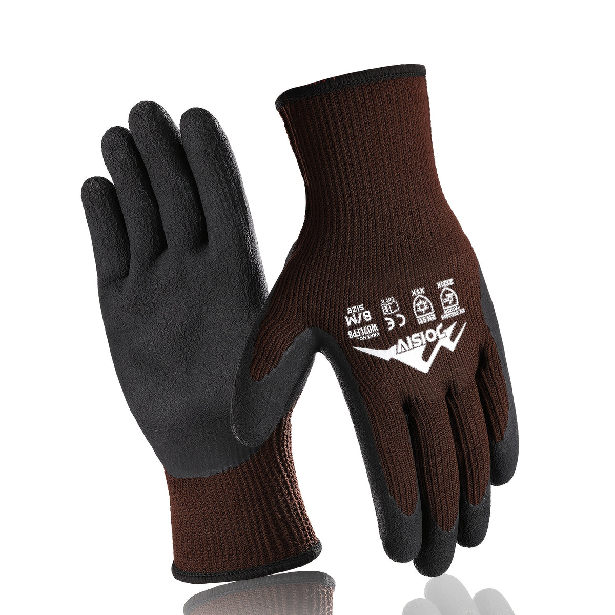 Marron/ Noir (1 Paire) / XL
