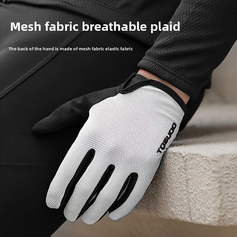 Gants longs de vélo en maille