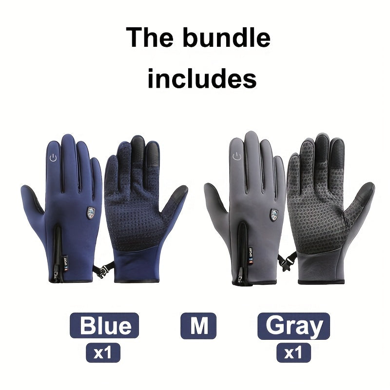 Bleu + Gris / M