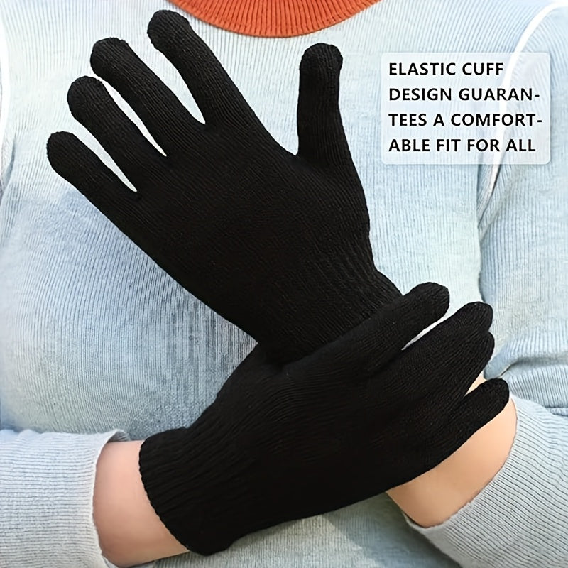Gants de ski en maille — lot de 9 paires