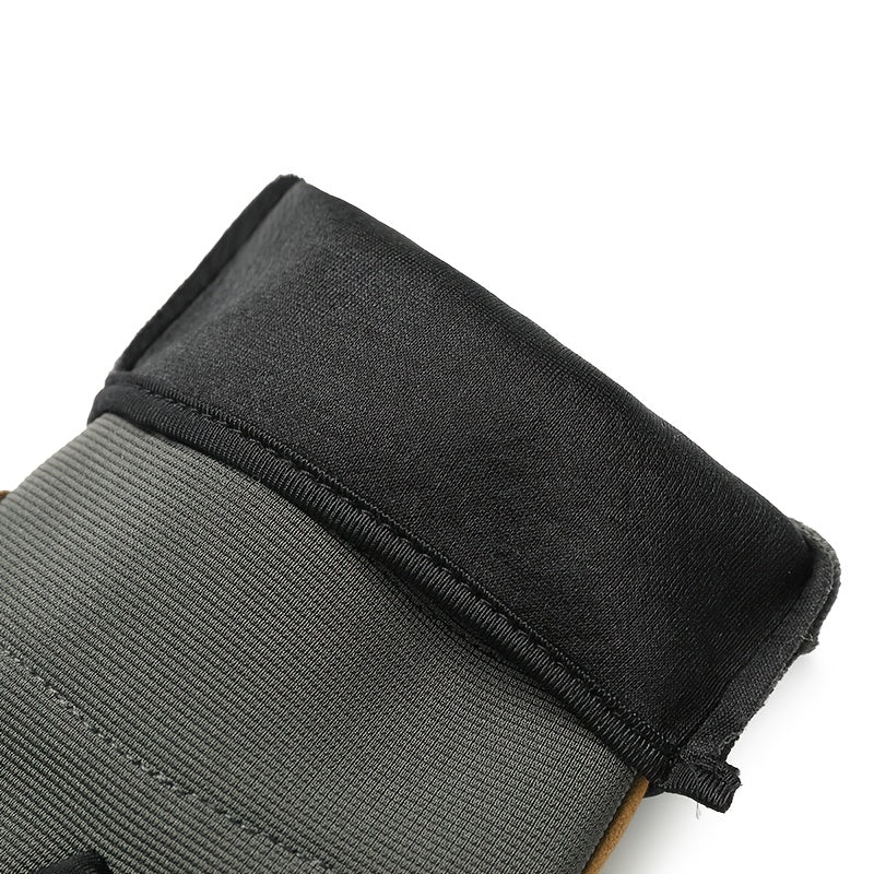 Gants en maille, noir, noir, tissé