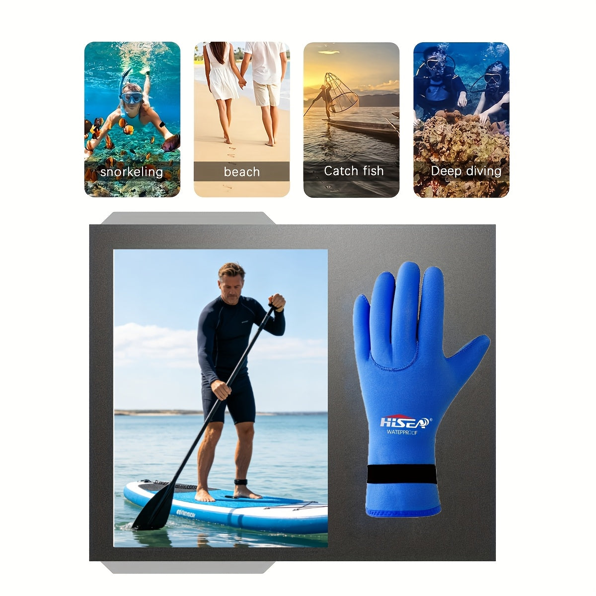 Gants antidérapants, du S au XL