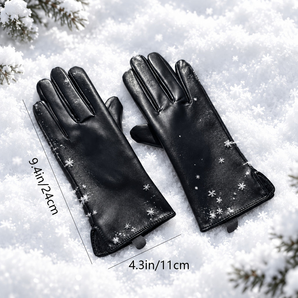 Gants thermiques en cuir