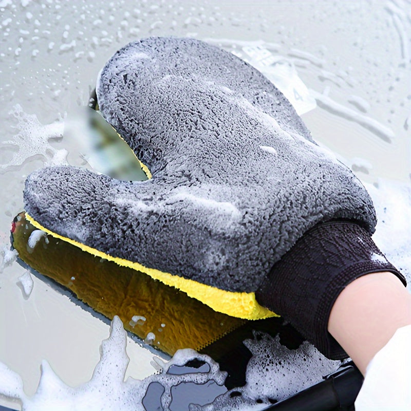 Gants de lavage en microfibre, à oursons