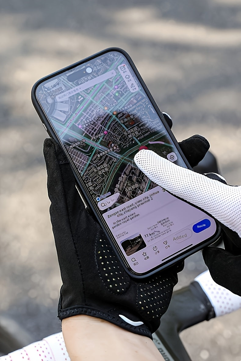 Gants longs de vélo en maille