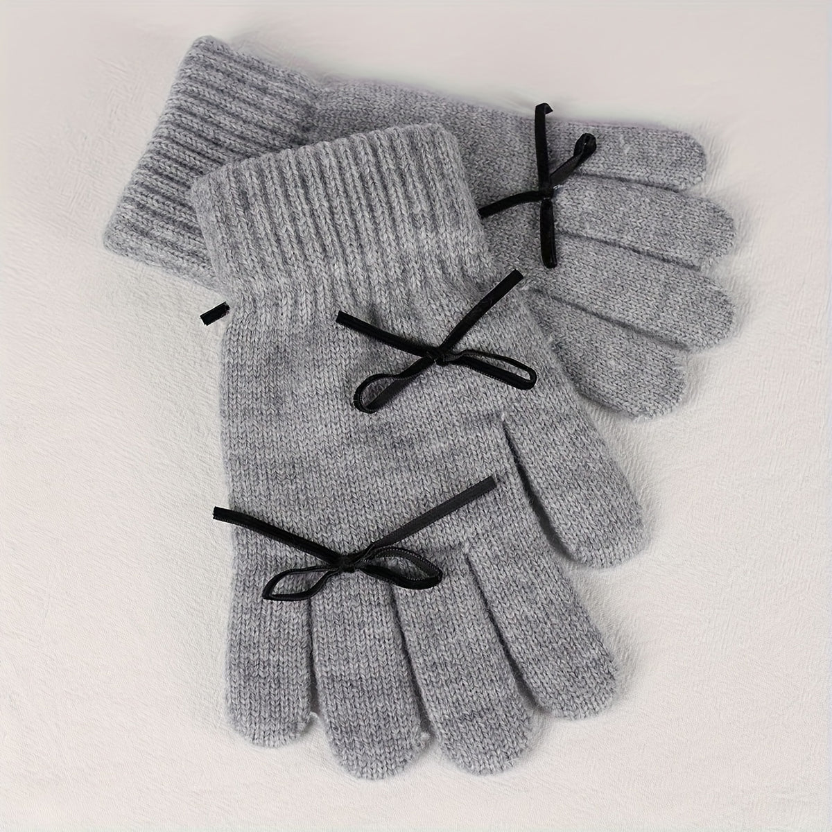 Gris / 2 paires - 4 pièces