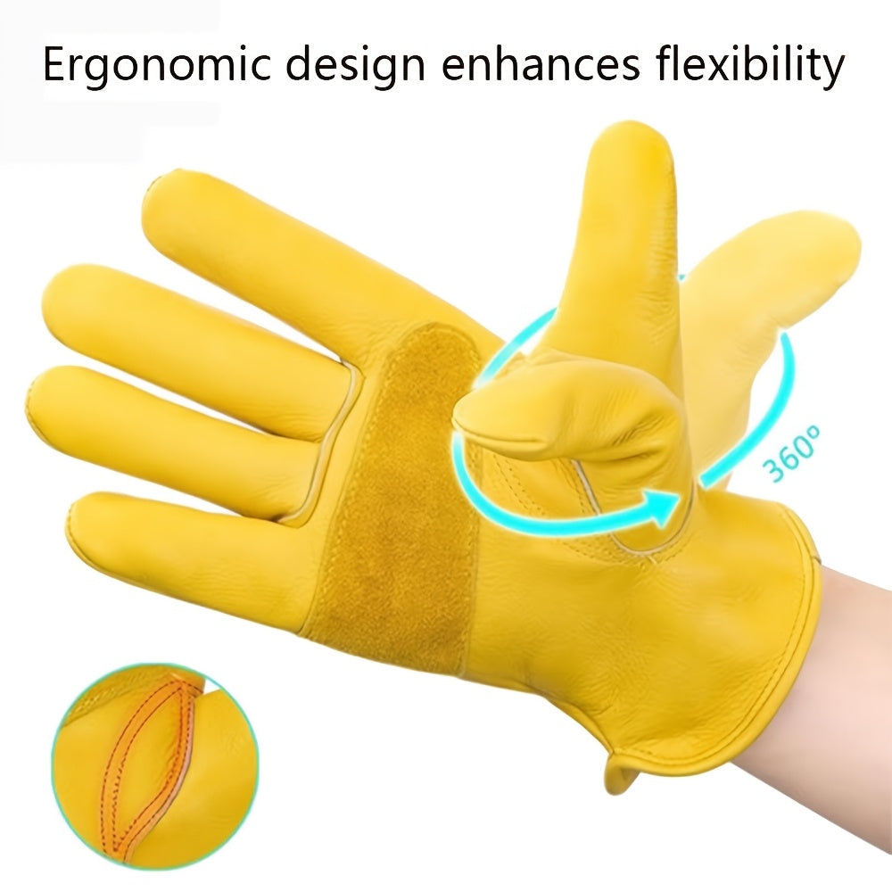 Gants de travail en cuir
