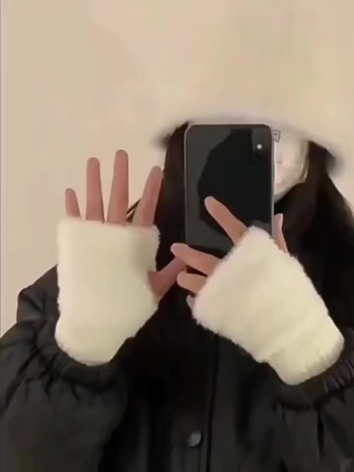 Gants mitaines