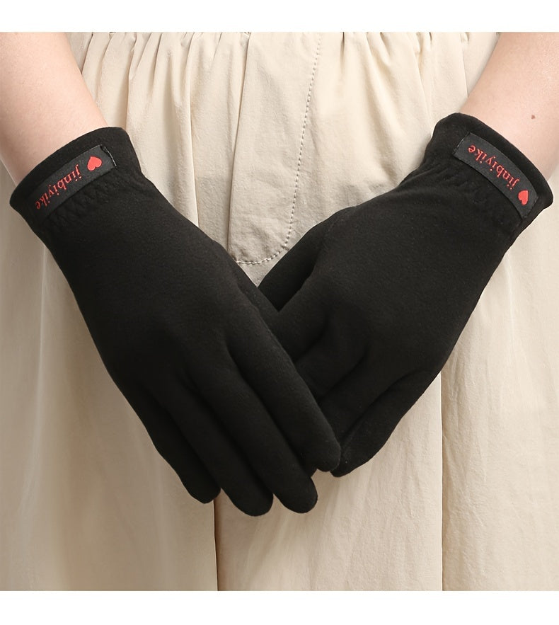 Gants thermiques fins en maille