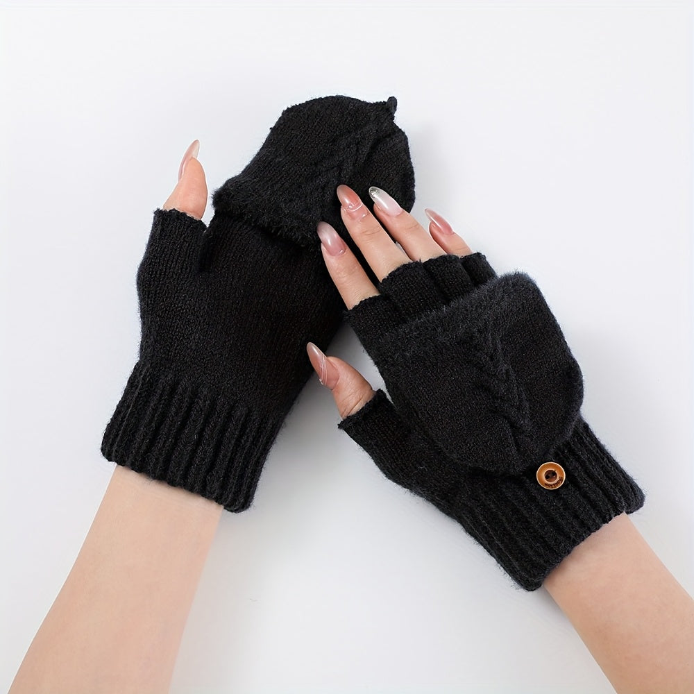 Gants en maille, 7 coloris