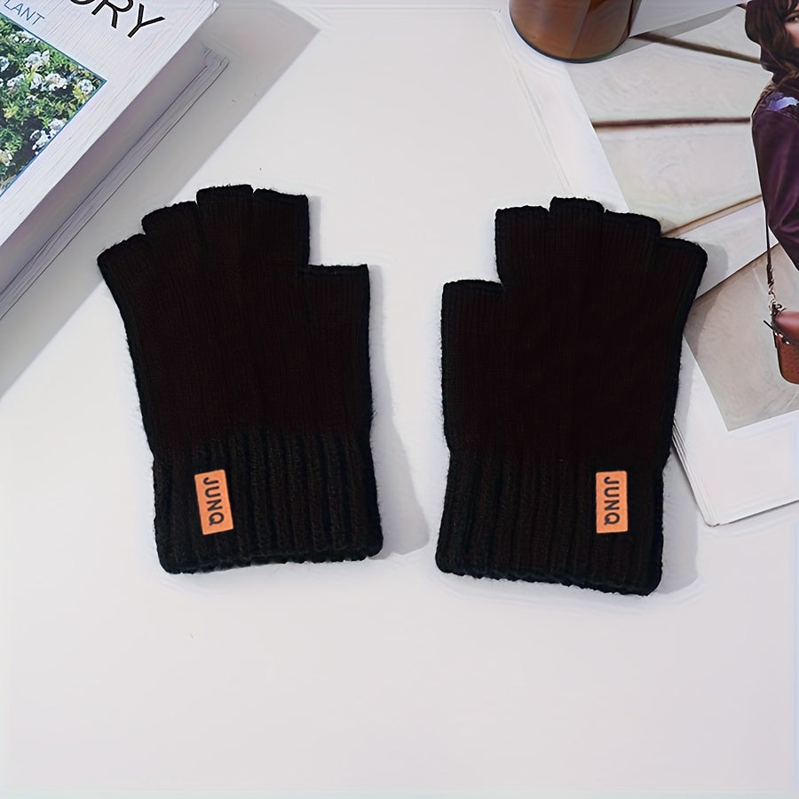 Gants sans doigts coupe-vent de vélo en maille
