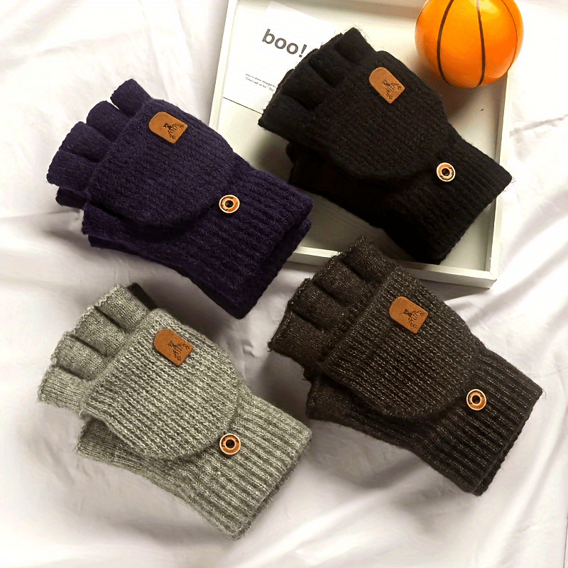 Gants thermiques en maille, 4 coloris