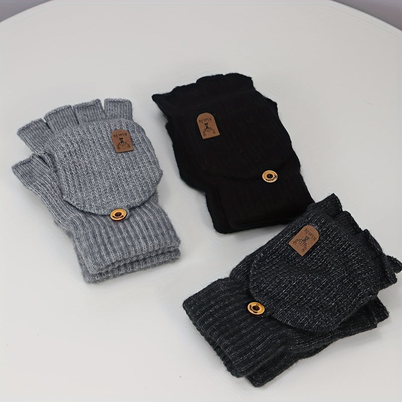 Gants thermiques en maille, 4 coloris