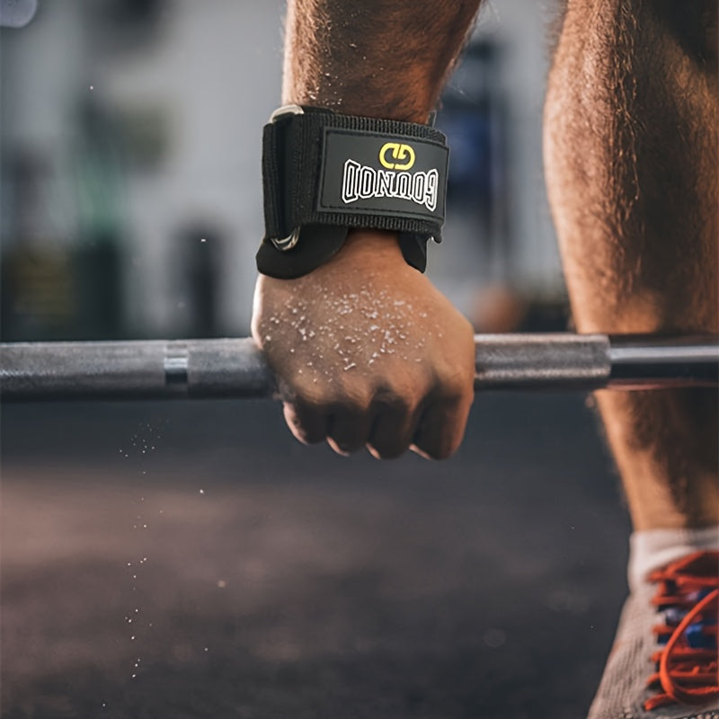 Gants de musculation à sangle de poignet en similicuir