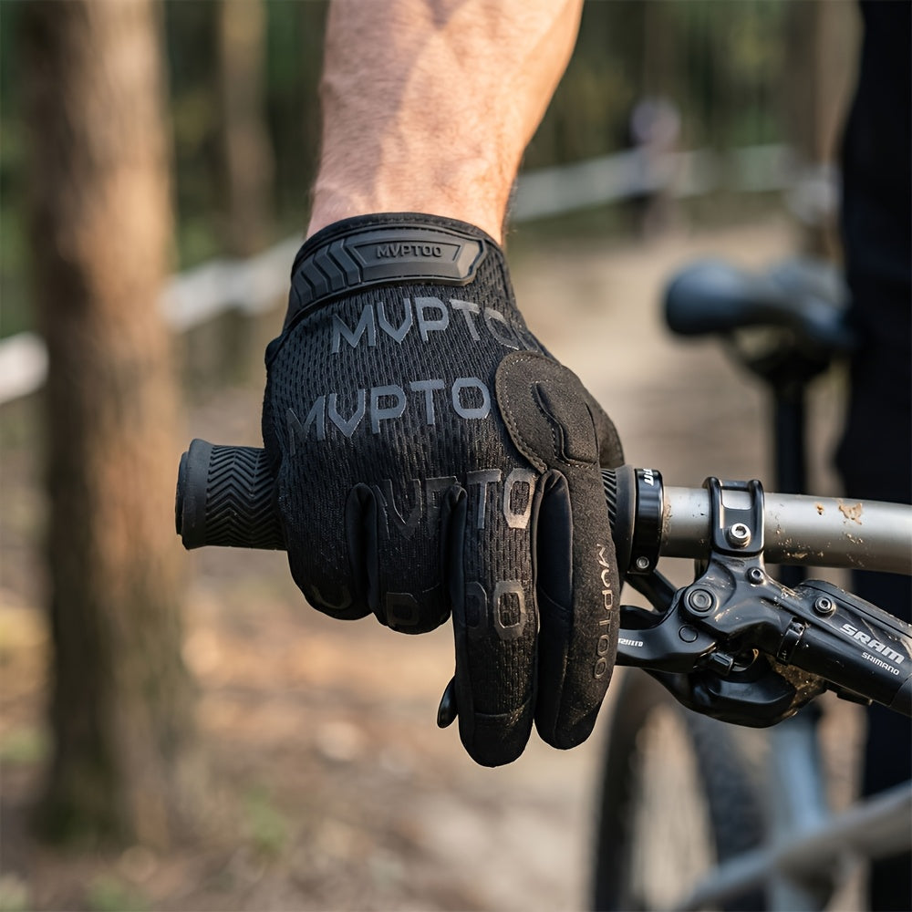 Gants de moto tactiles à paume renforcée