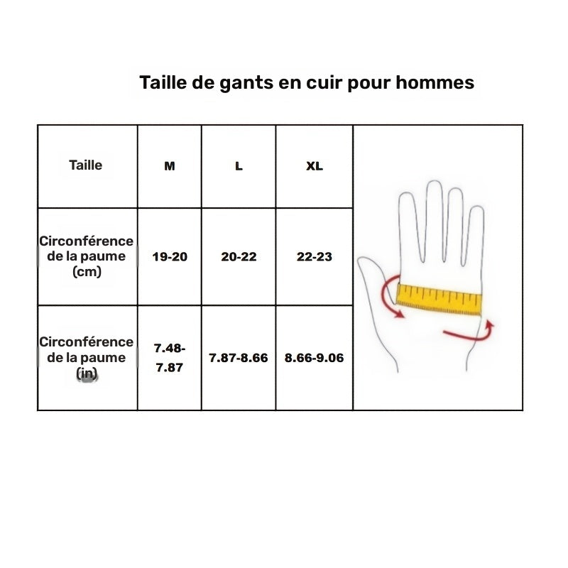 Gants de conduite en cuir