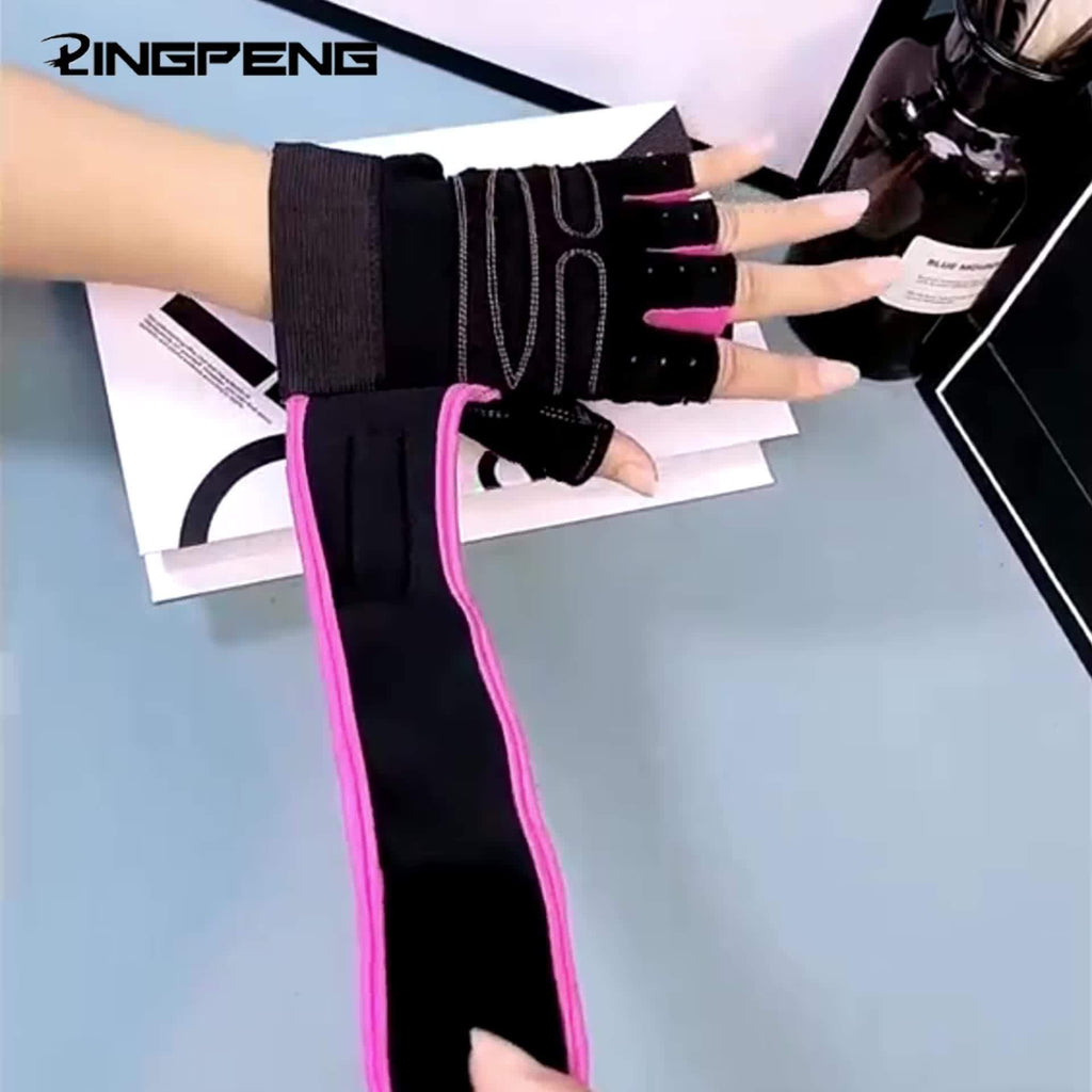 Gants de musculation antidérapants en maille, 3 coloris
