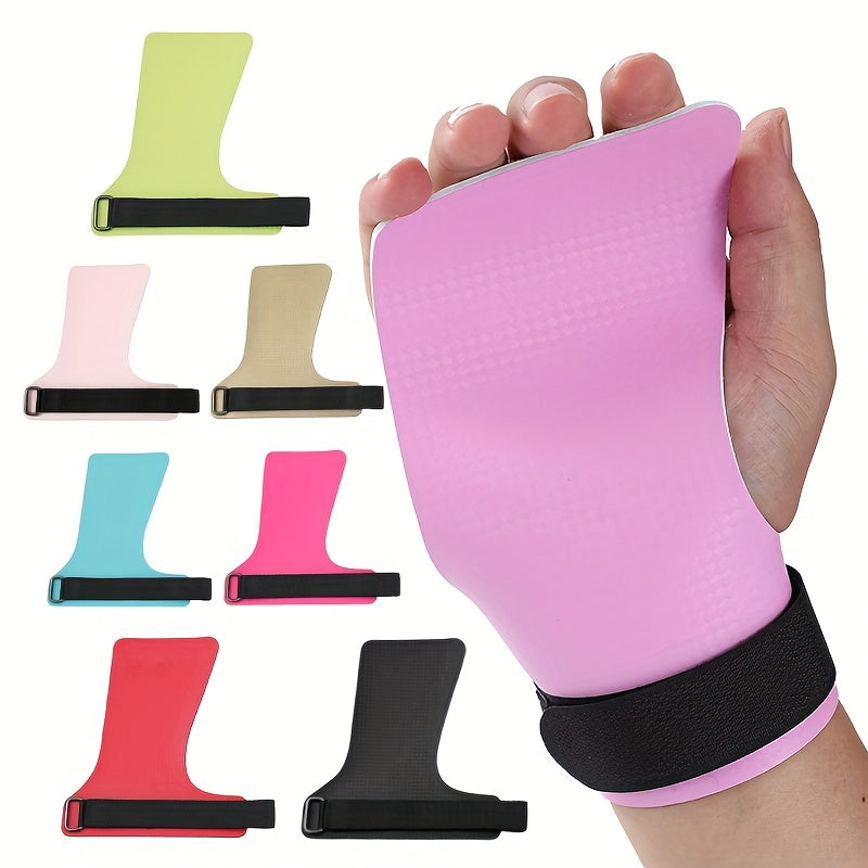 Gants de musculation à sangle de poignet en similicuir texturé, du S au XXL