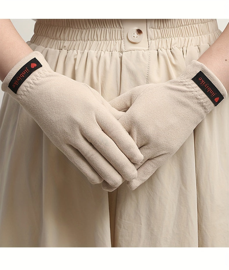 Gants thermiques fins en maille