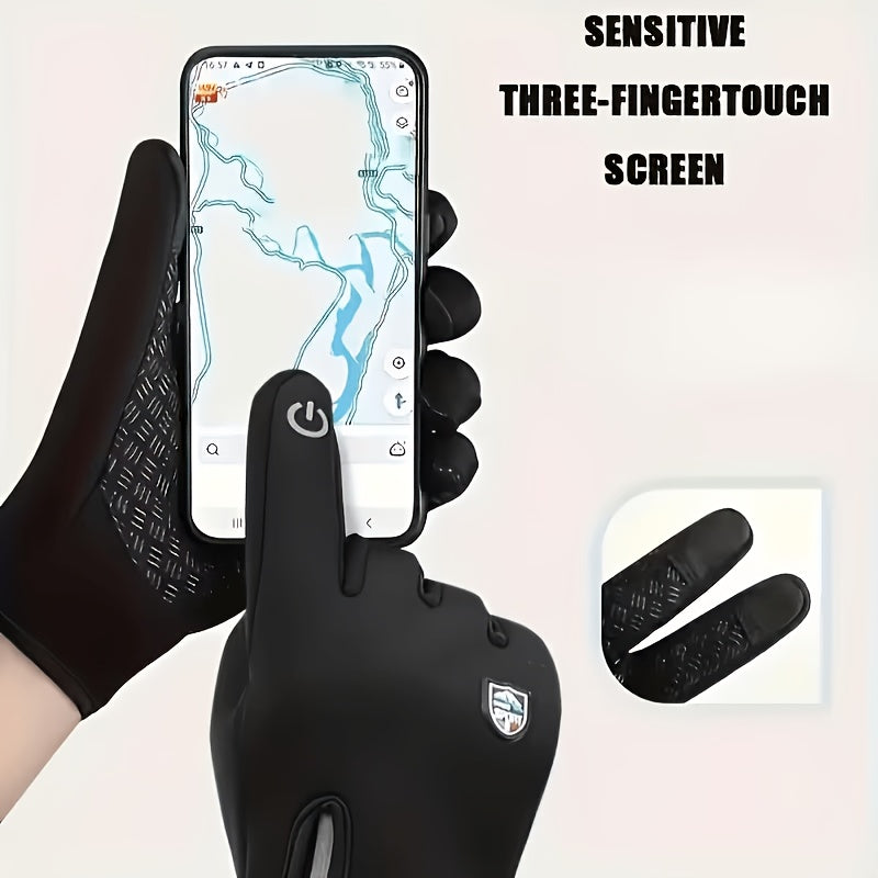 Gants de vélo tactiles en maille, du M au L