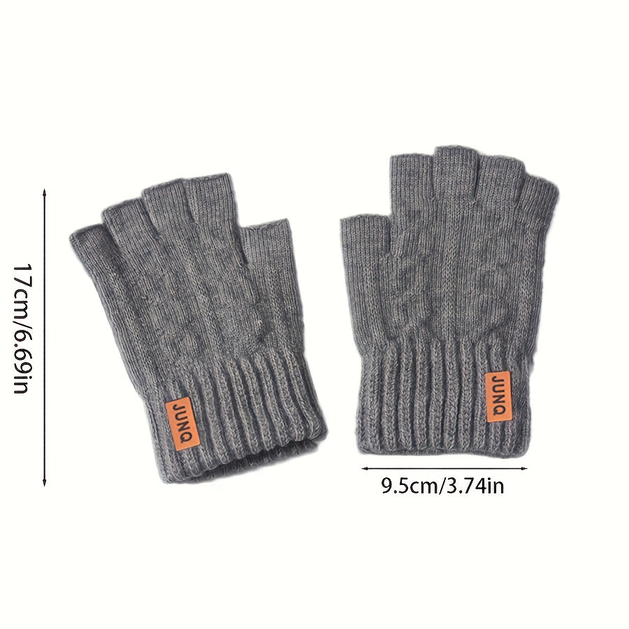 Gants sans doigts coupe-vent de vélo en maille