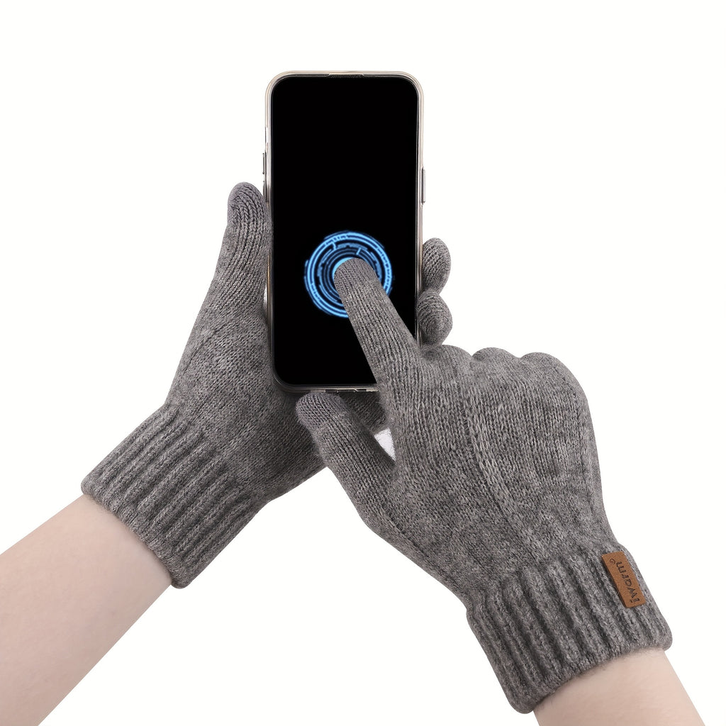 Gants tactiles de vélo en alpaga