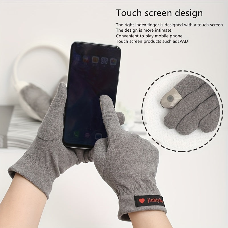 Gants thermiques fins en maille