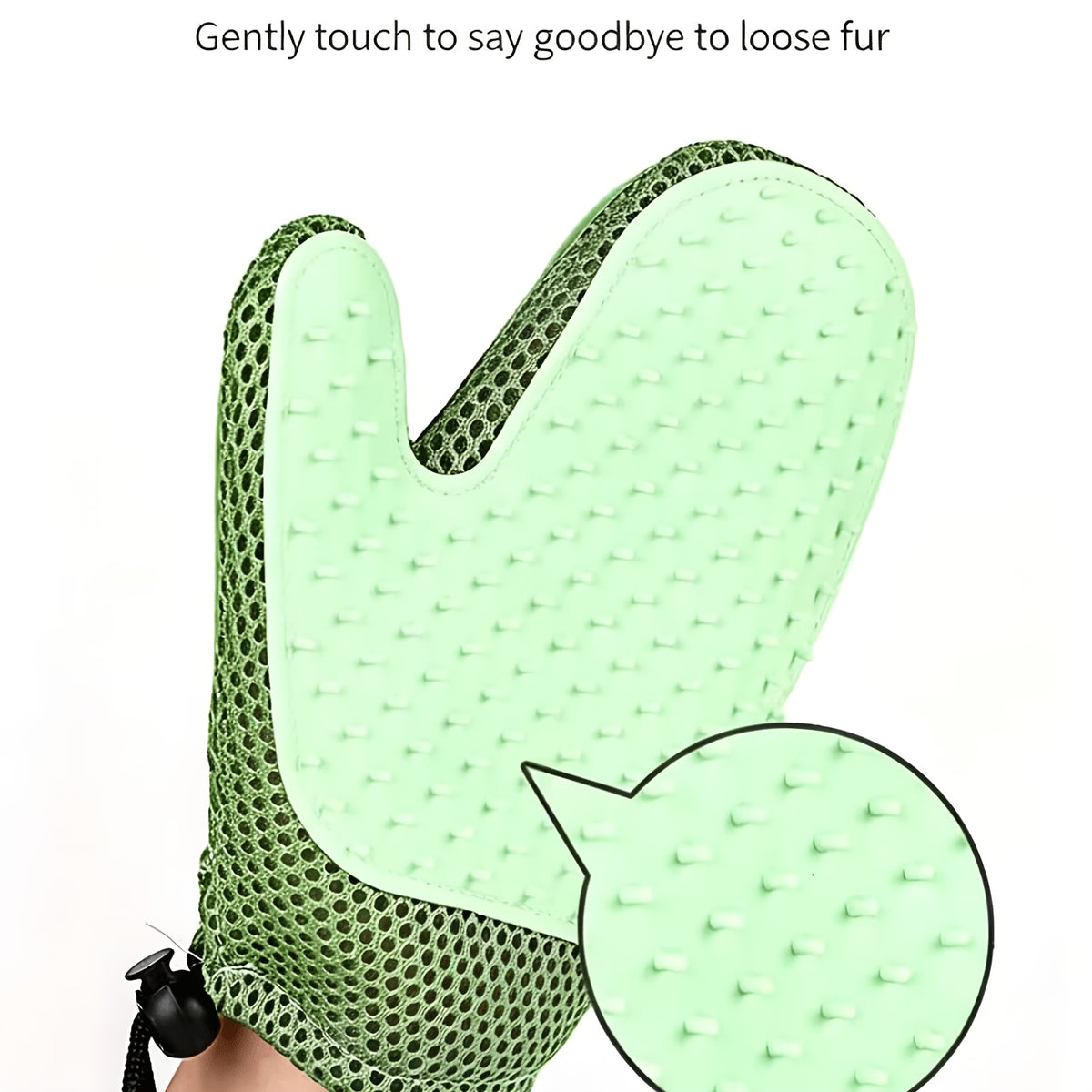 Gants de toilettage antidérapants