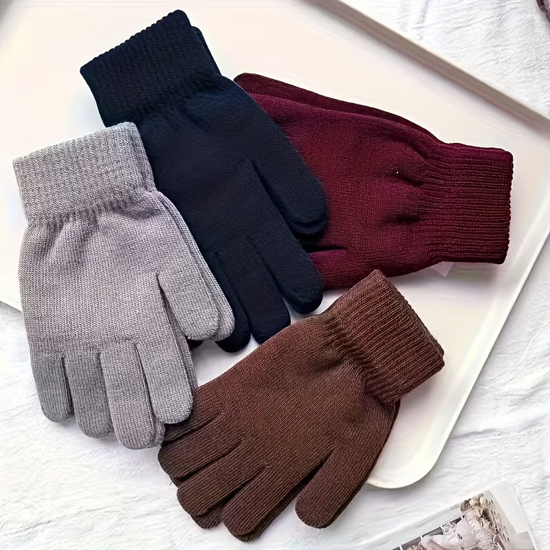 Gants en maille — lot de 3 paires