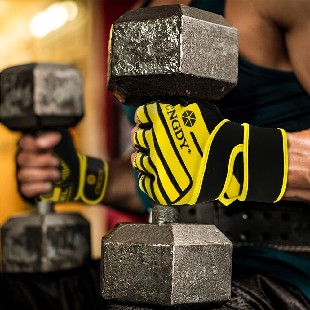 Gants de musculation sans doigts antidérapants en maille, 6 coloris