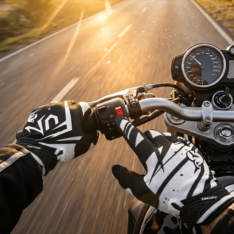 Gants de moto à coques