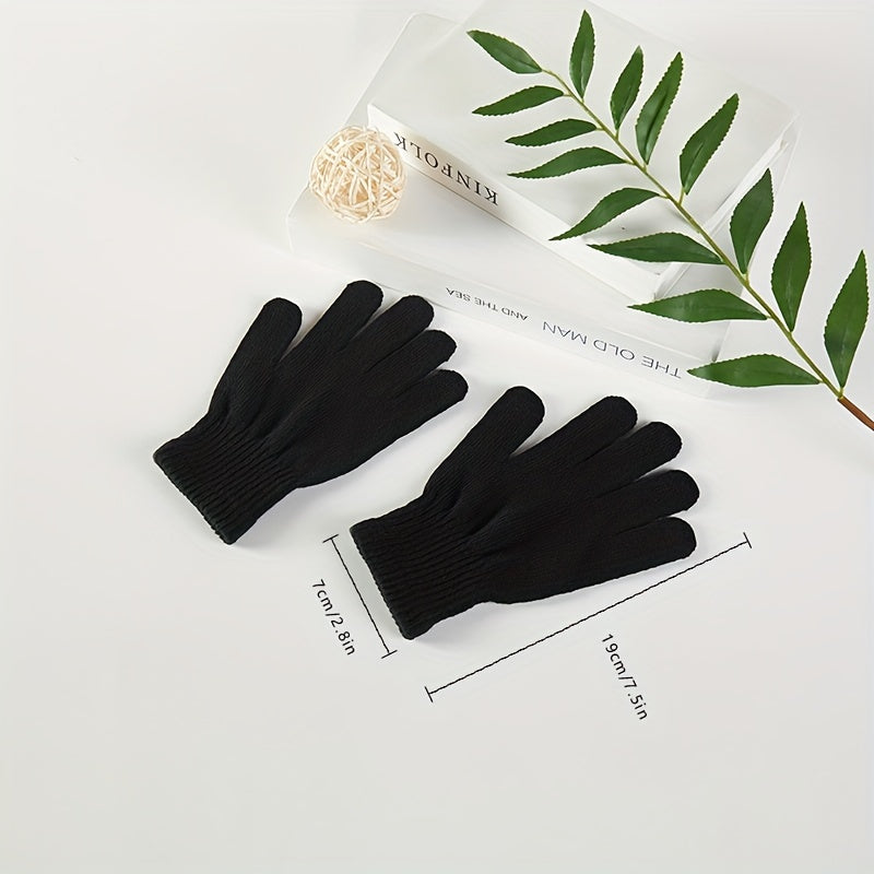 Gants tactiles en maille fine — lot de 6 paires