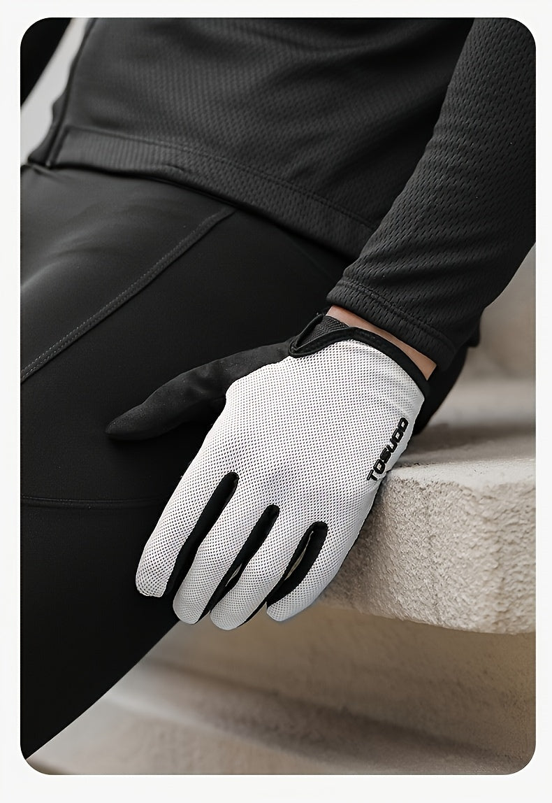 Gants longs de vélo en maille