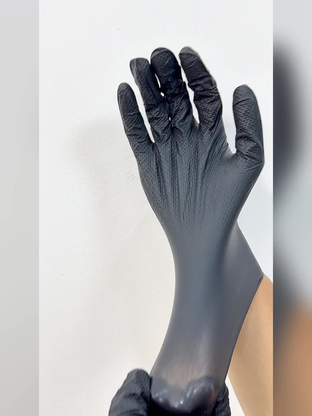 Gants jetables en nitrile, 4 coloris, s, m, l et xl
