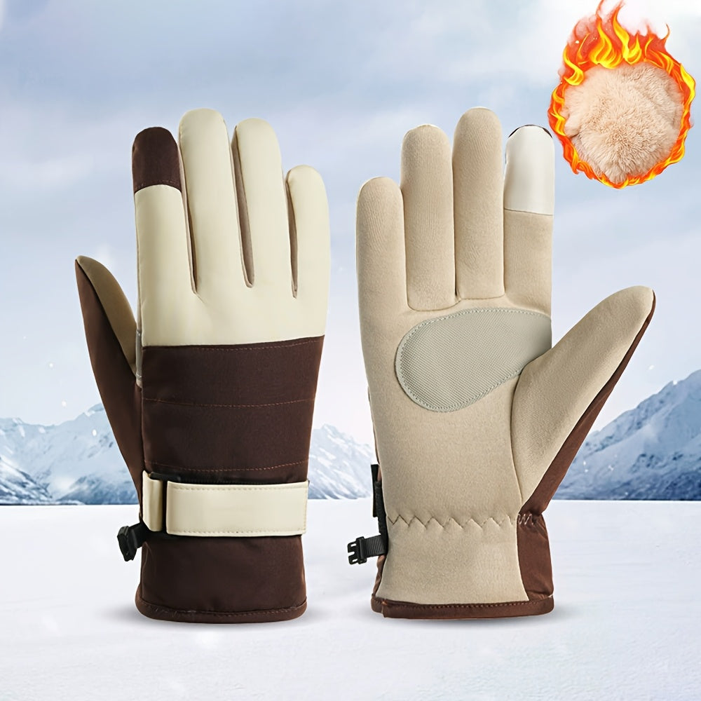 Gants de ski tactiles pour le grand froid