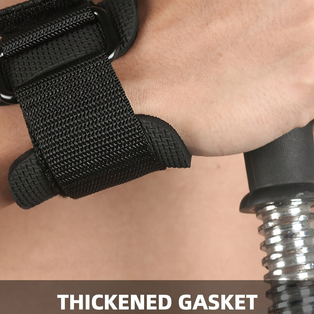 Gants de musculation à paume renforcée à sangle de poignet