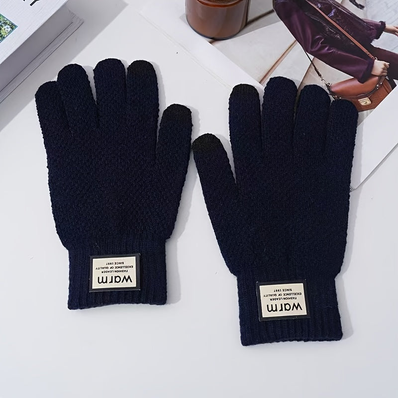 Gants en maille