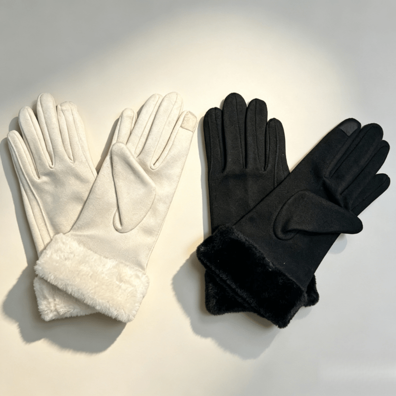 4pcs（2pcs noir+2pcs beige）