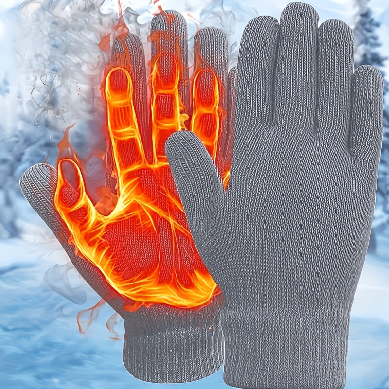 Gants thermiques en maille — lot de 10 paires