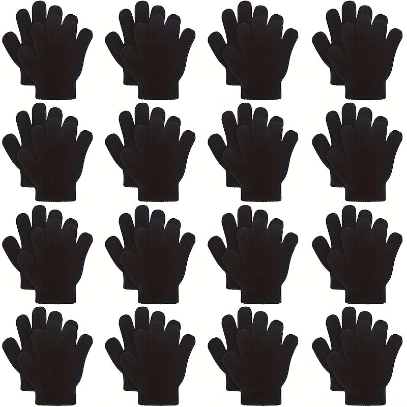 16 paires noires
