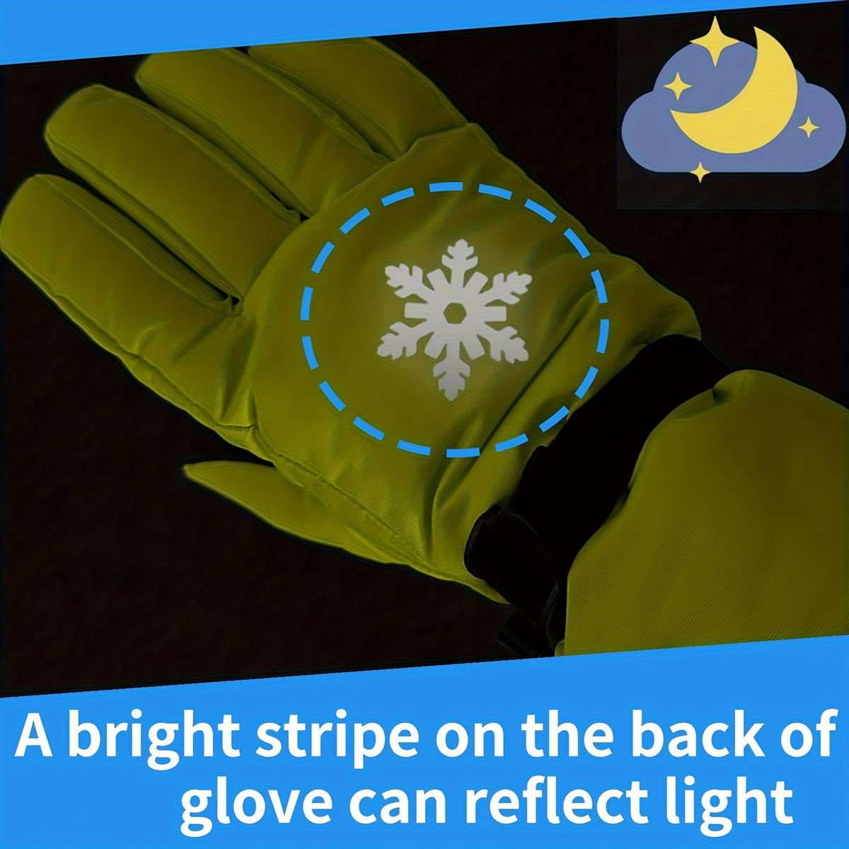 Gants coupe-vent antidérapants en maille, 4 coloris