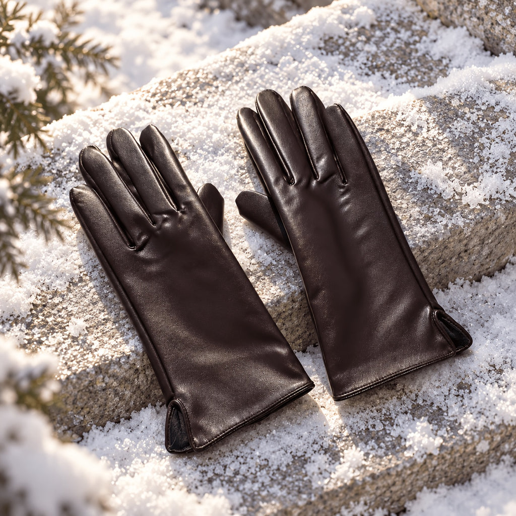 Gants thermiques en cuir