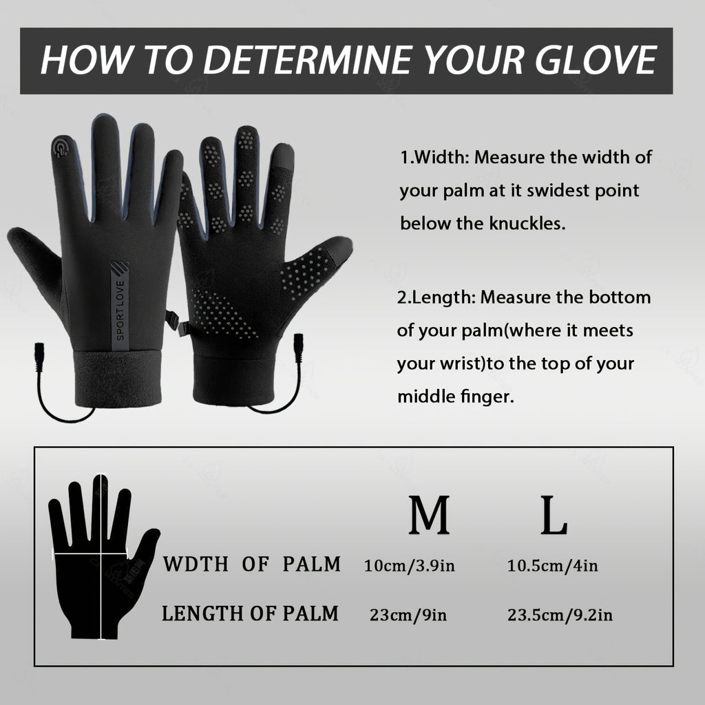 Gants de ski chauffants