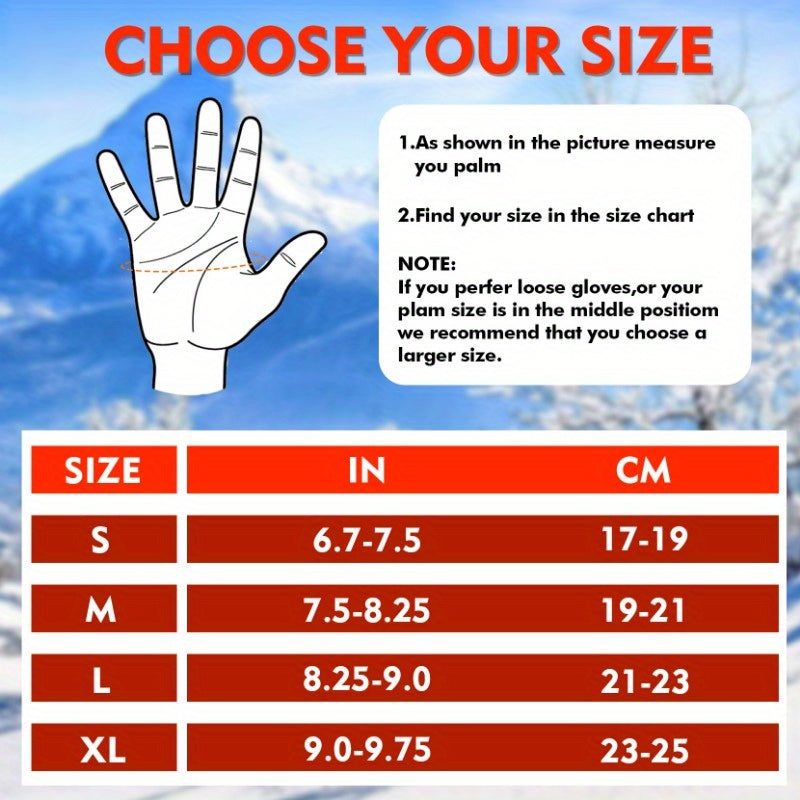 Gants tactiles à sangle de poignet en softshell