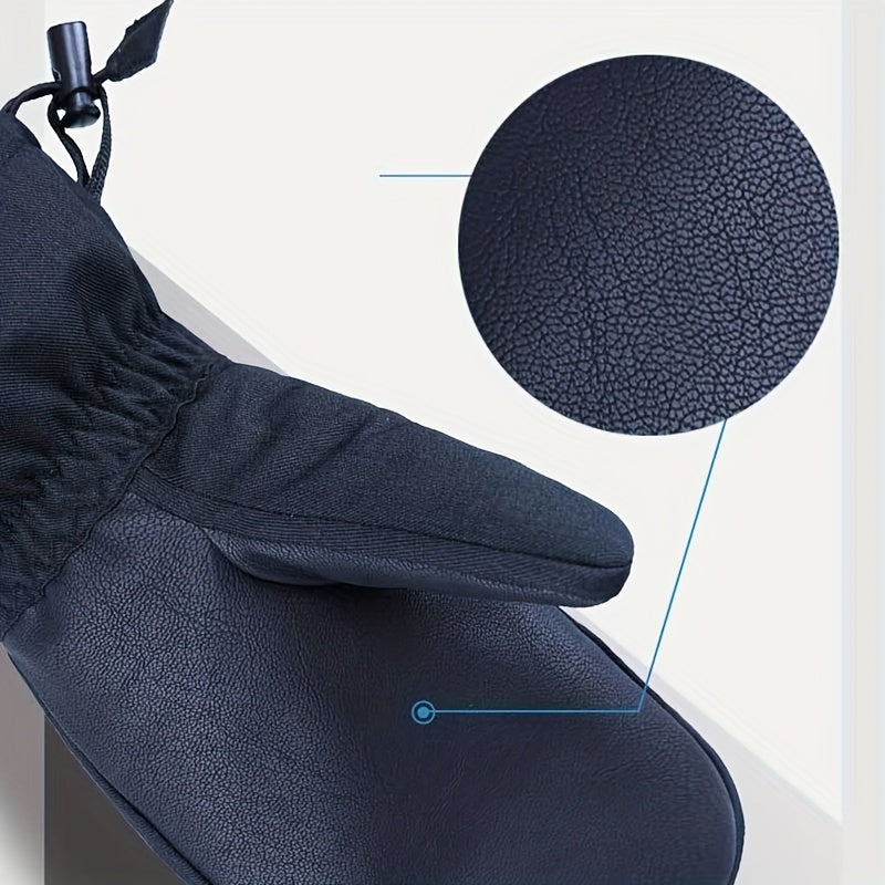 Gants tactiles antidérapants de ski en maille