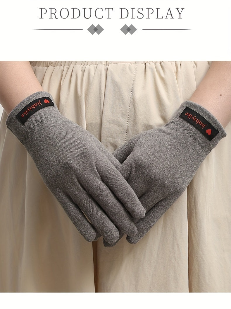 Gants thermiques fins en maille