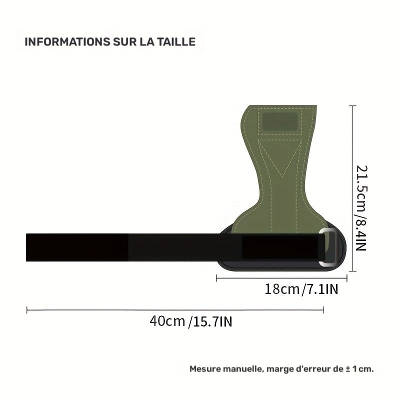 Gants de musculation — lot de 2 paires